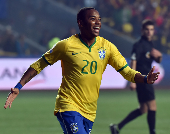 Robinho a 2015-ös Copa Américán – Fotó: NELSON ALMEIDA / AFP