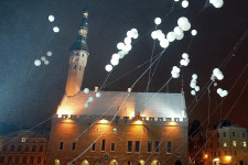 Tallinnban lekapcsolják a díszkivilágítást, hogy spóroljanak a rezsin