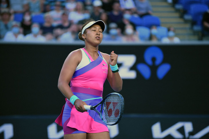 Oszaka Naomi a 2022-es Australian Openen – Fotó: Recep Sakar/AFP