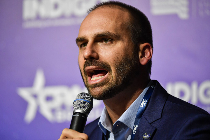 Eduardo Bolsonaro – Fotó: Nelson Almeida / AFP