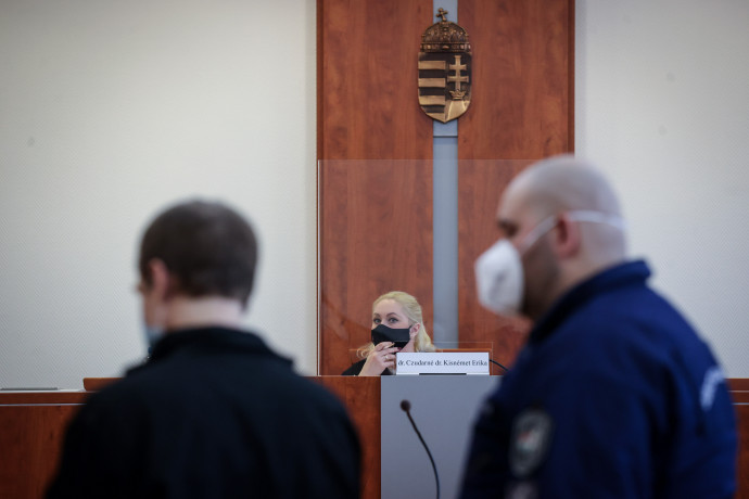 A bíró és az ügy vádlottja – Fotó: Huszti István / Telex