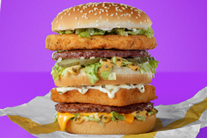 Összerakható szendvicsszörnyekkel támad Amerikában a McDonald's