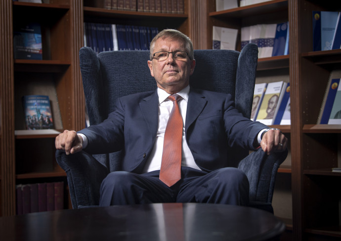 Matolcsy György, a Magyar Nemzeti Bank elnöke – Fotó: Szigetváry Zsolt / MTI