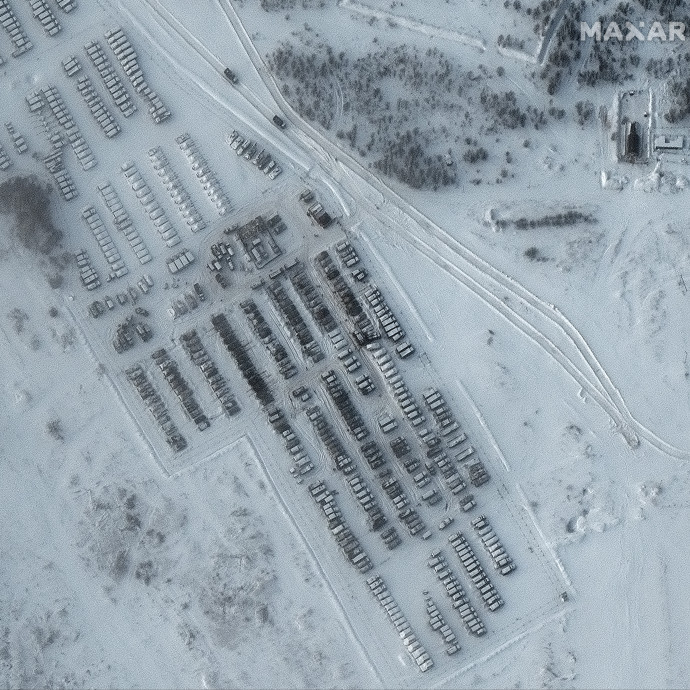 Folytatják a csapatösszevonást az oroszok az ukrán határok mentén a Pentagon szerint