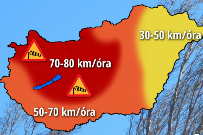 A következő 24 órában ki-be kóvályognak a frontok Magyarország felett