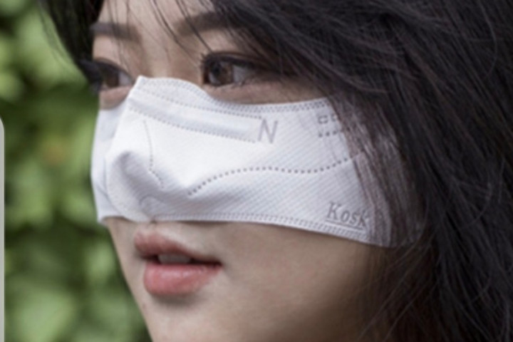 Csak az orrot eltakaró maszkot dobtak piacra Dél-Koreában