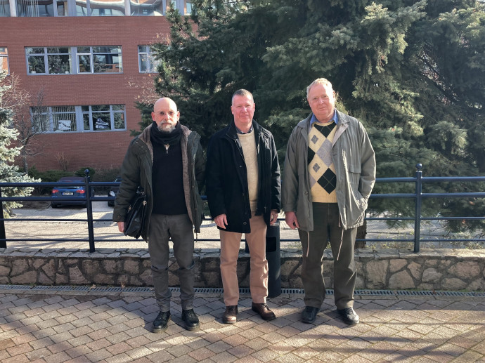 Holtzer Péter, Nagyné Czaun Mariann és Schultz Zoltán. Fotó: G7