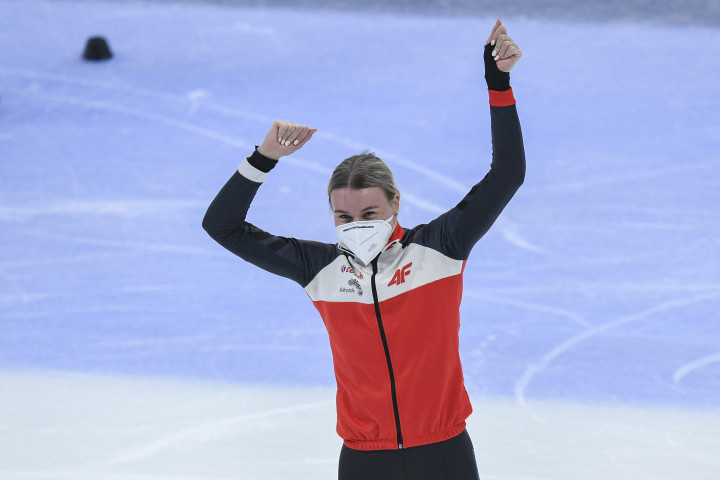 Natalia Maliszewska még a pekingi olimpia tesztversenyén – Fotó: Wang Zhao /AFP