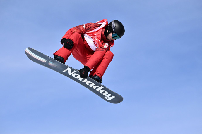 Max Parrot négy éve ezüstérmes volt, most már olimpiai bajnok is snowboardban – Fotó: Marco Bertorello / AFP 