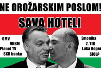 Tüntettek Szlovéniában az ellen, hogy magyar szereplők vásárolják meg a legnagyobb szlovén szállodacsoportot