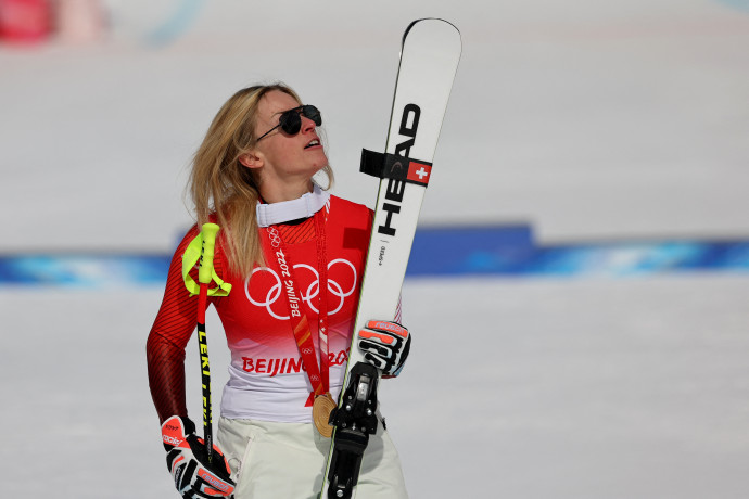 Lara Gut megkoronázta pályafutását, övé a szuper-G olimpiai aranya