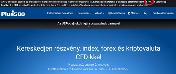 Itt pedig egy kissé még magasabb (lásd a jobb felső sarokban)