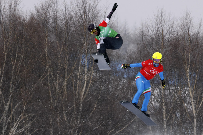 Csak azért is bemutatta az egykor olimpiai aranyába kerülő trükköt a snowboardos