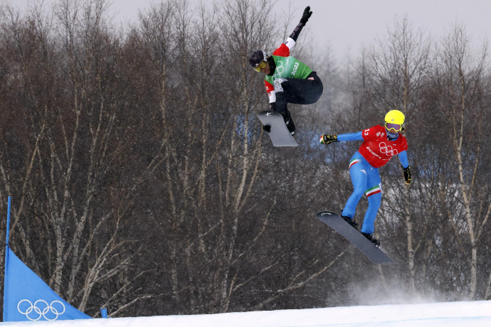 Csak azért is bemutatta az egykor olimpiai aranyába kerülő trükköt a snowboardos