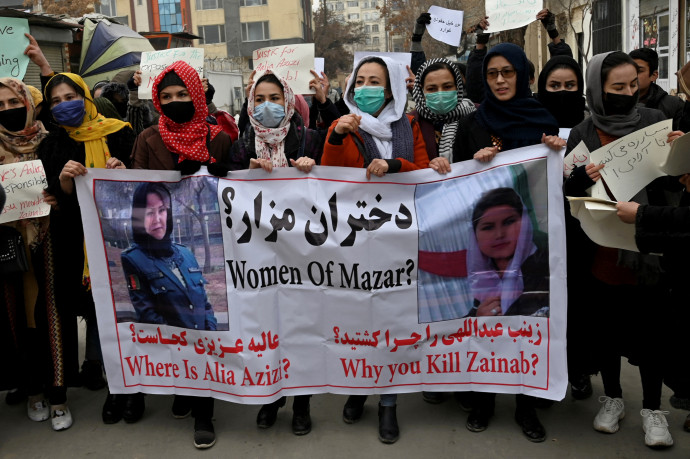 Családostól vettek őrizetbe huszonkilenc nőt a tálibok Kabulban