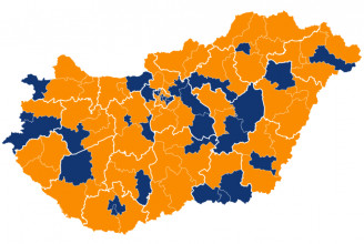 Ha a Facebookon múlna, a választókerületek kétharmadát vinné a Fidesz
