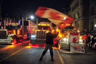 Hekkerek kiszivárogtatták a kanadai oltásellenes kamionos tüntetés 92 ezer támogatójának adatait