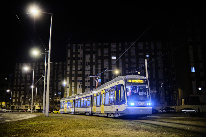 A tram-train Budapesten – Fotó: Vörös Attila / iho.hu