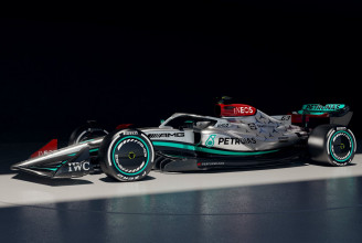 Itt a világbajnok Mercedes 2022-es F1-kocsija, újra az ezüst dominál