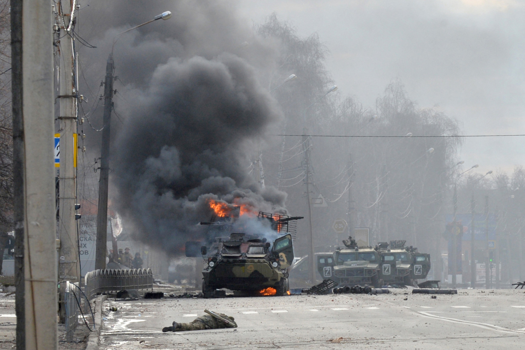 Klasszikus utcai harcok dúltak Harkivban, stratégiailag fontos a város mindkét félnek