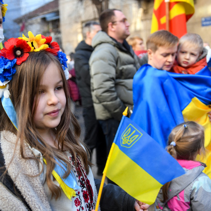 A világon mindenhol toptermék lett az ukrán zászló, itthon is fogy