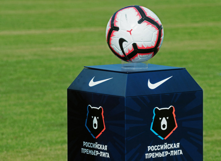 A Nike az orosz elsőosztály hivatalos labdája – Fotó: Vitaliy Belousov / Sputnik / AFP