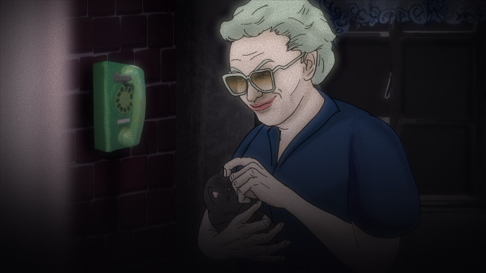 Az animált Dorothea Puente – Forrás: Netflix