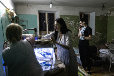 Várandós nők a föld alatt, a kijevi kórház pincéjében hozzák világra kisbabájukat