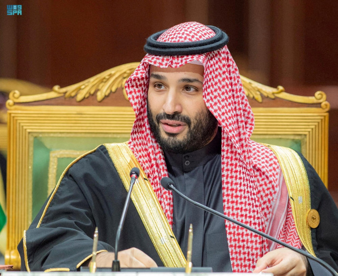 Mohamed bin Szalmán – Fotó: Saudi Press Agency