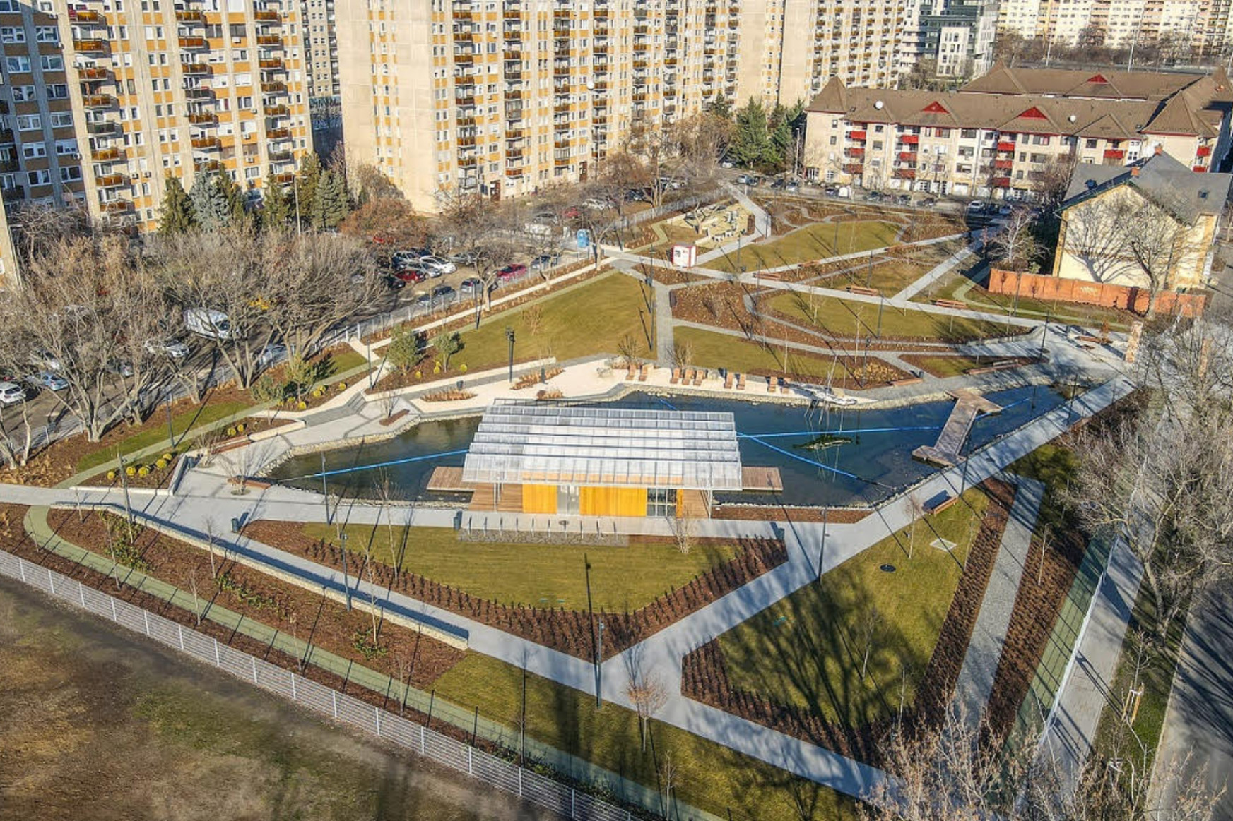 Új parkot adtak át a XIII. kerületben