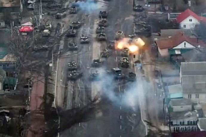 Az ukránok közölték, hogy likvidáltak egy orosz parancsnokot és legyőztek egy tankezredet Brovarinál