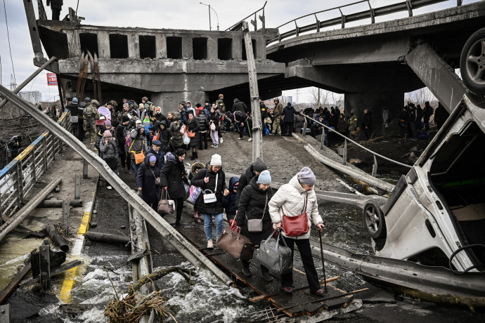Az ukrajnai menekültek száma már meghaladta a délszláv háborúét