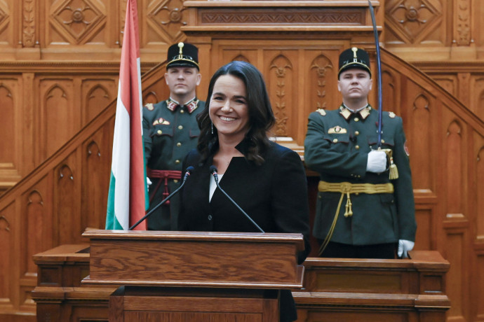 Az elsők között gratulált Putyin Novák Katalinnak az államfőválasztás után