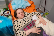 Megszült a mariupoli szülészet betege, akinek a meneküléséről készült fotók körbejárták a sajtót