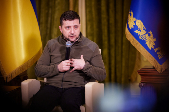 Fotó: UKRAINIAN PRESIDENTIAL PRESS SER / Reuters