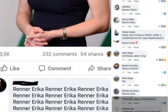 Kommentelők százai árasztják el Renner Erika nevével Varga Judit Facebook-oldalát