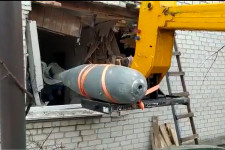 Csernyihivben három, fel nem robbant orosz bombát emeltek ki lakóházakból