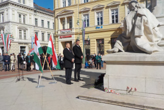 Szegeden már március 14-én megünnepelték március 15-ét