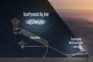 Kozmikus sugárzással derítenék fel a Nagy Piramis titkos kamráját
