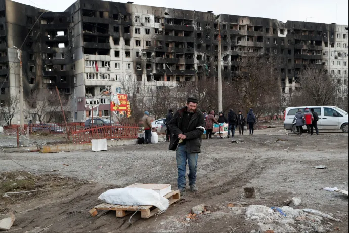 A harcok elérték Mariupol központját