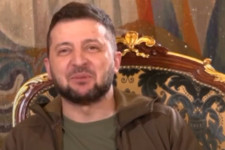 Zelenszkij a saját feleségével szeret a legjobban beszélni