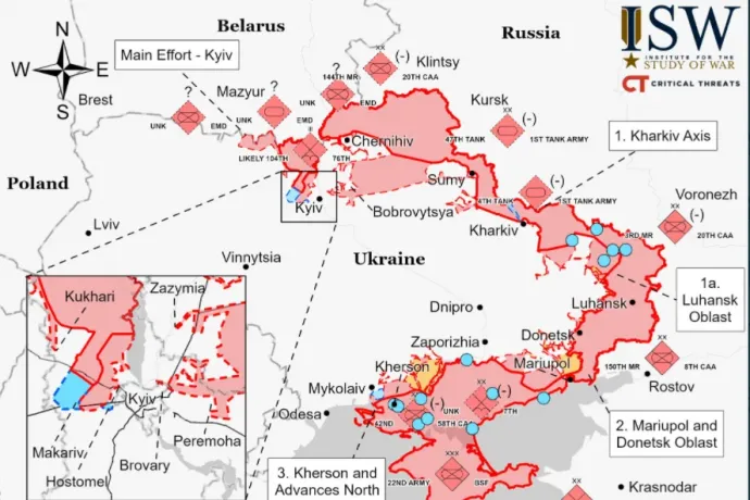 Így néz ki most a frontvonal: állóháború ukrán ellentámadásokkal