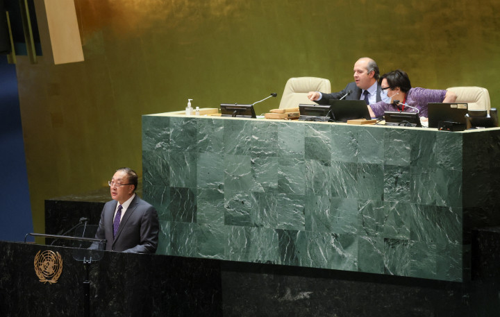 Zhang Jun, Kína ENSZ-nagykövete – Fotó: Brendan McDermid / Reuters