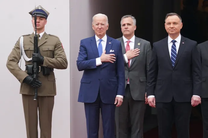 Biden Varsóban: Putyin arra számított, hogy megosztja a NATO-t, és a keleti szárnyát „széttördeli és leválasztja a Nyugatról”