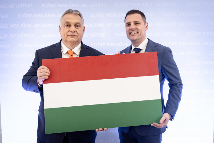 Dunakeszin Tuzson Bence Orbán Viktor jelöltje – Fotó: Tuzson Bence / Facebook