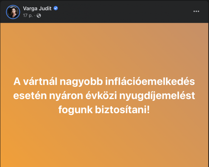 Forrás: Varga Judit / Facebook