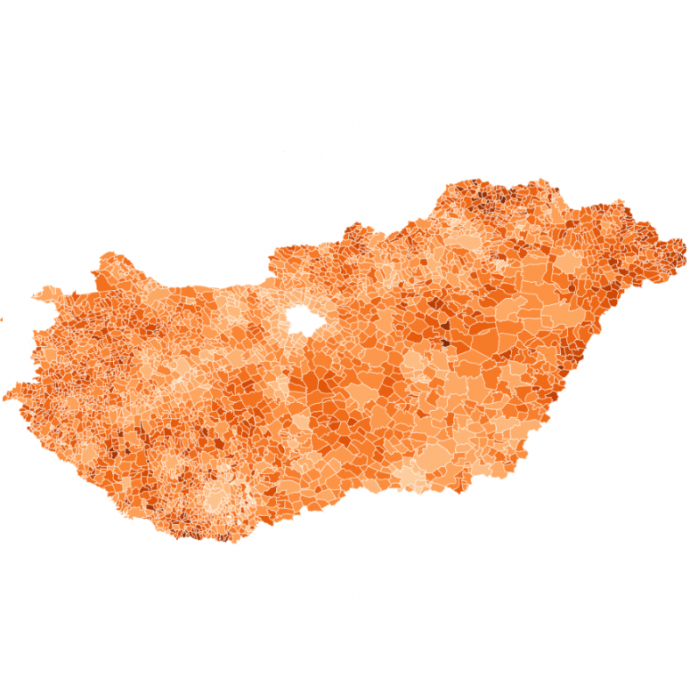 Soha nem volt még ennyire narancssárga az ország