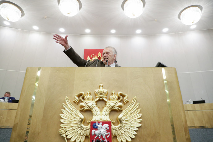 Vlagyimir Zsirinovszkij 2020-ban – Fotó: Állami Duma / AFP