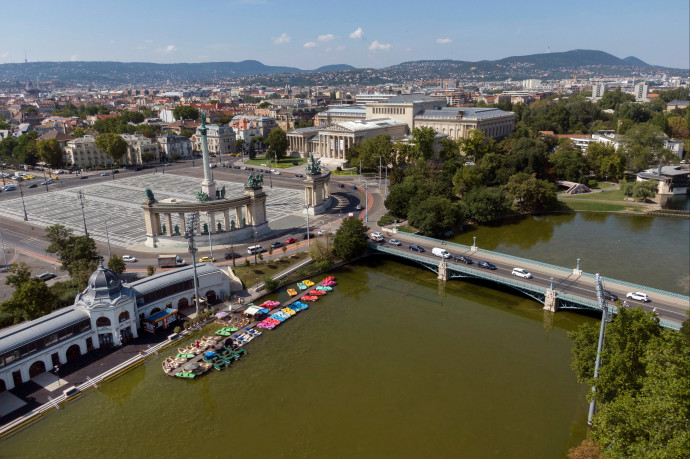 Tömegesen pusztulnak a halak a Városligeti-tóban