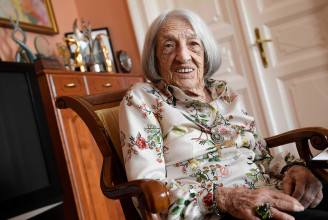 Kitüntették a 101 éves Keleti Ágnes olimpiai bajnokot